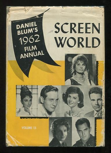 Image for Daniel Blum's Screen World 1962 (Volume 13)