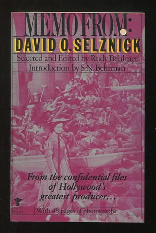 Image for Memo from David O. Selznick