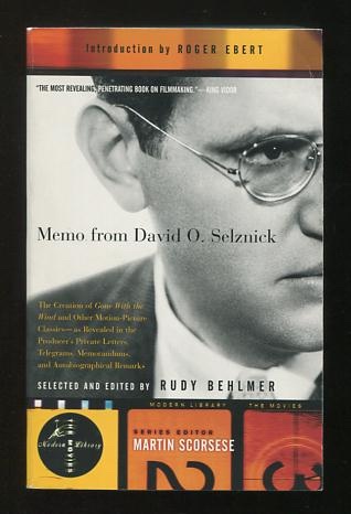 Image for Memo from David O. Selznick