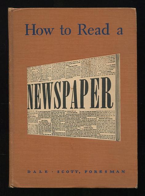 Image for How to Read a Newspaper [with related ephemera]