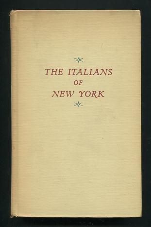 The Italians of New York: A Survey