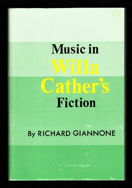Music in Willa Cather's Fiction