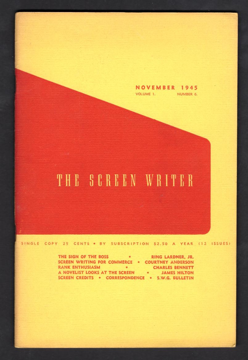 The Screen Writer (November 1945)