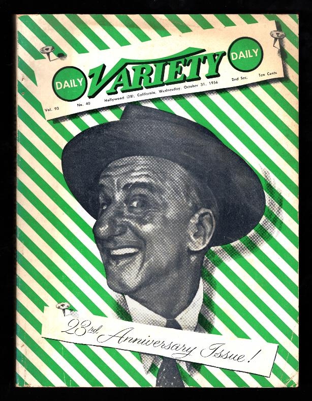 Daily Variety - 23rd Anniversary Issue (October 31, 1956)