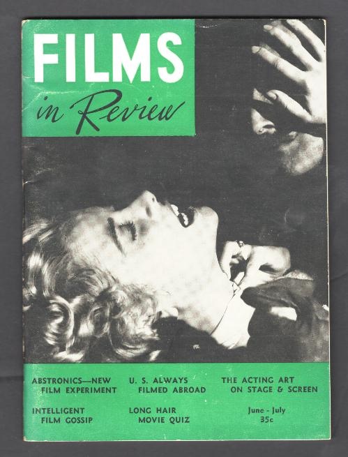 Films in Review (June-July 1954) [cover: 
