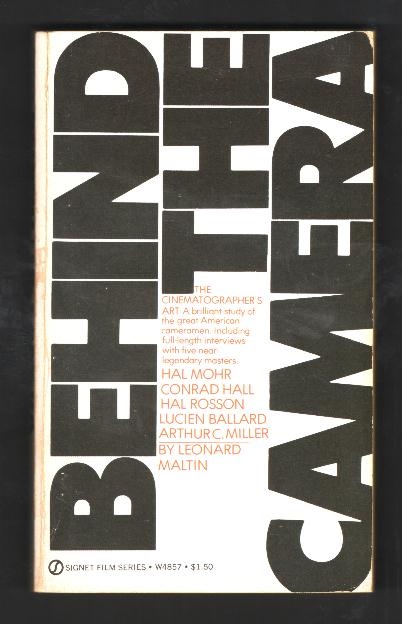 Behind the Camera: The Cinematographer's Art [*SIGNED*]