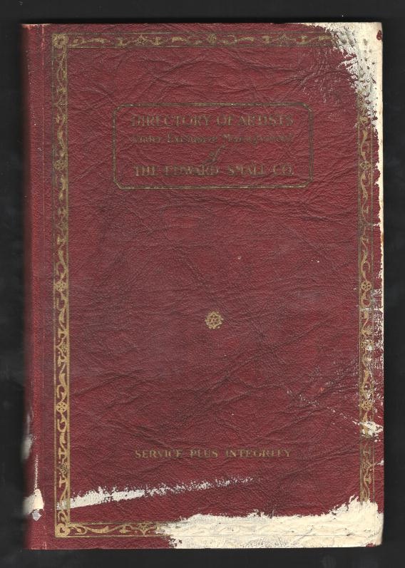 Directory of Artists Under Exclusive Management of The Edward Small Co.