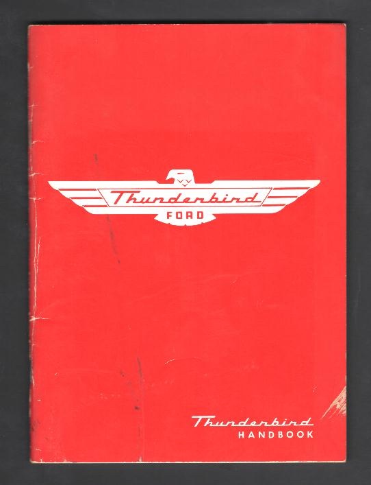 1955 Ford Thunderbird Handbook