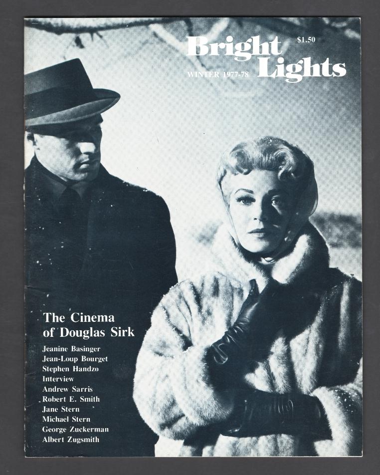 Bright Lights [magazine] (issue no. 6; Winter 1977-78) [cover: John Gavin and Lana Turner in IMITATION OF LIFE; special Douglas Sirk issue]