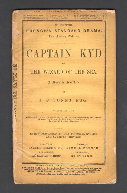 Captain Kyd; or, The Wizard of the Sea; a drama, in four acts