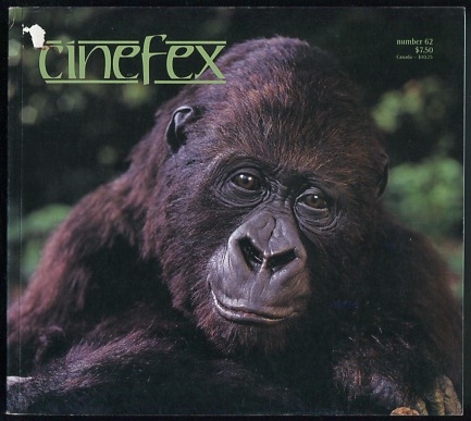 Image for Cinefex - issue 62 (June 1995)