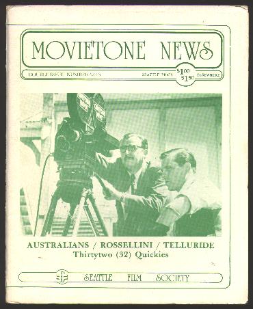 Image for Movietone News; issue number 62-63 (December 29, 1979)