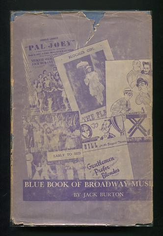 Image for The Blue Book of Broadway Musicals